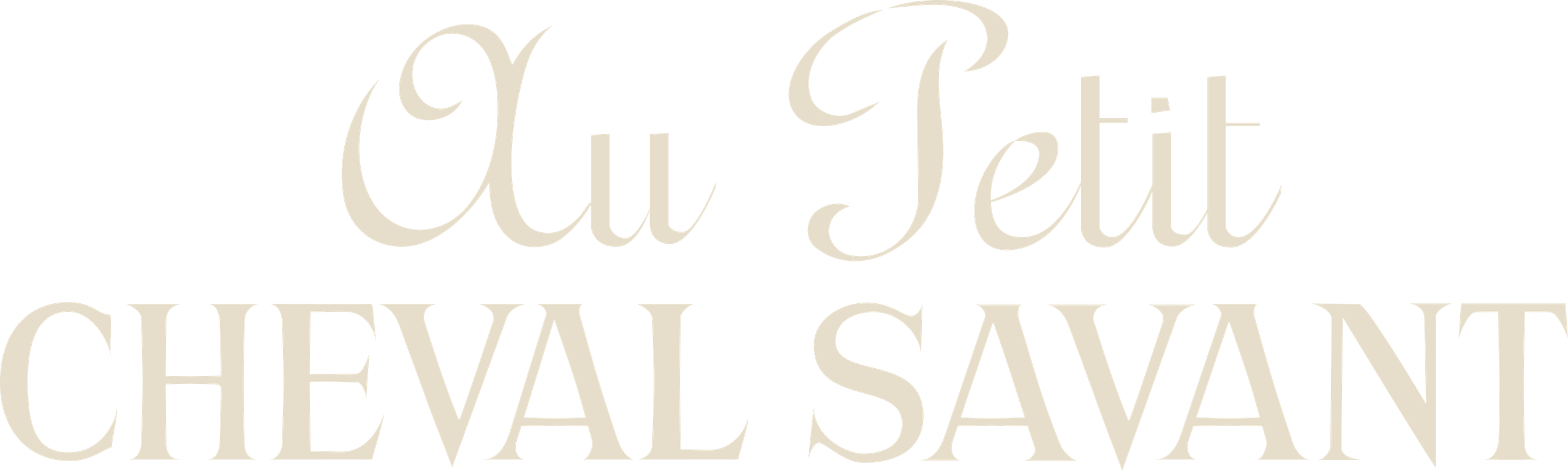 Au Petit Cheval Savant
